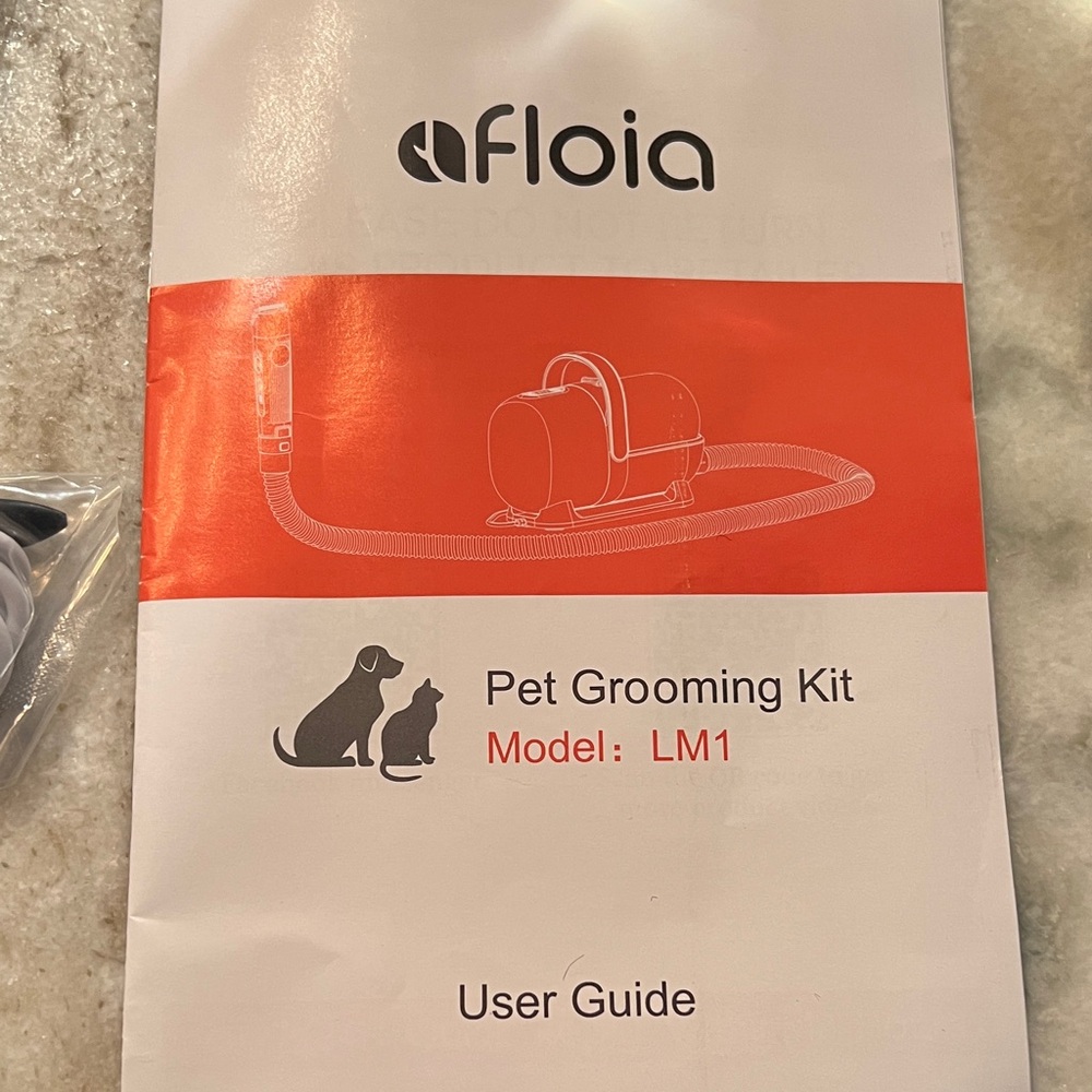 Pet Grooming Kit - Vibrant Orange